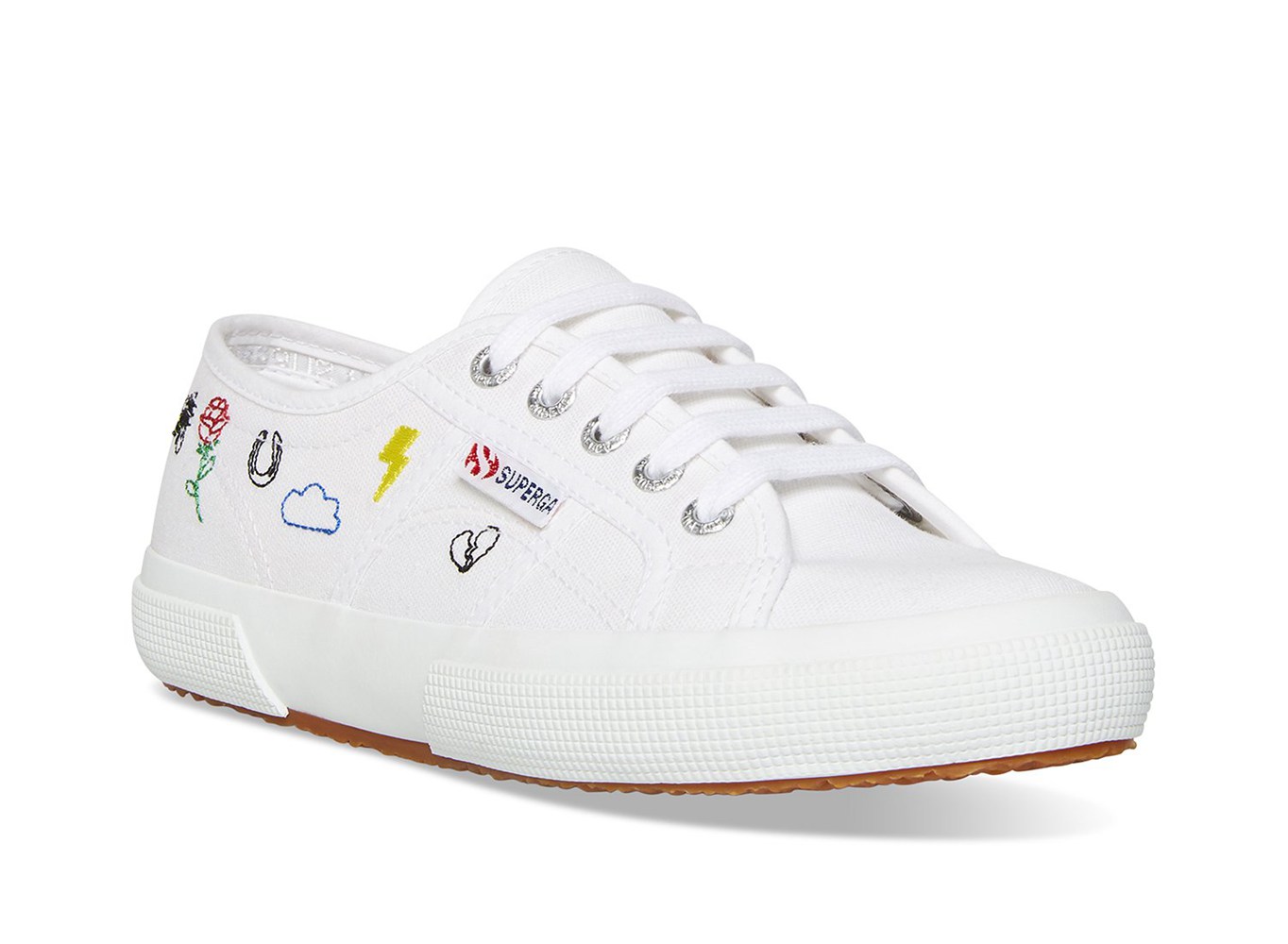 Superga Sneakers Womens - 2750 Embcotw - White - JDEQF2350